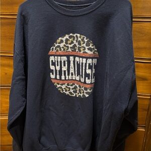 Women's Black Syracuse Graphic Sweatshirt